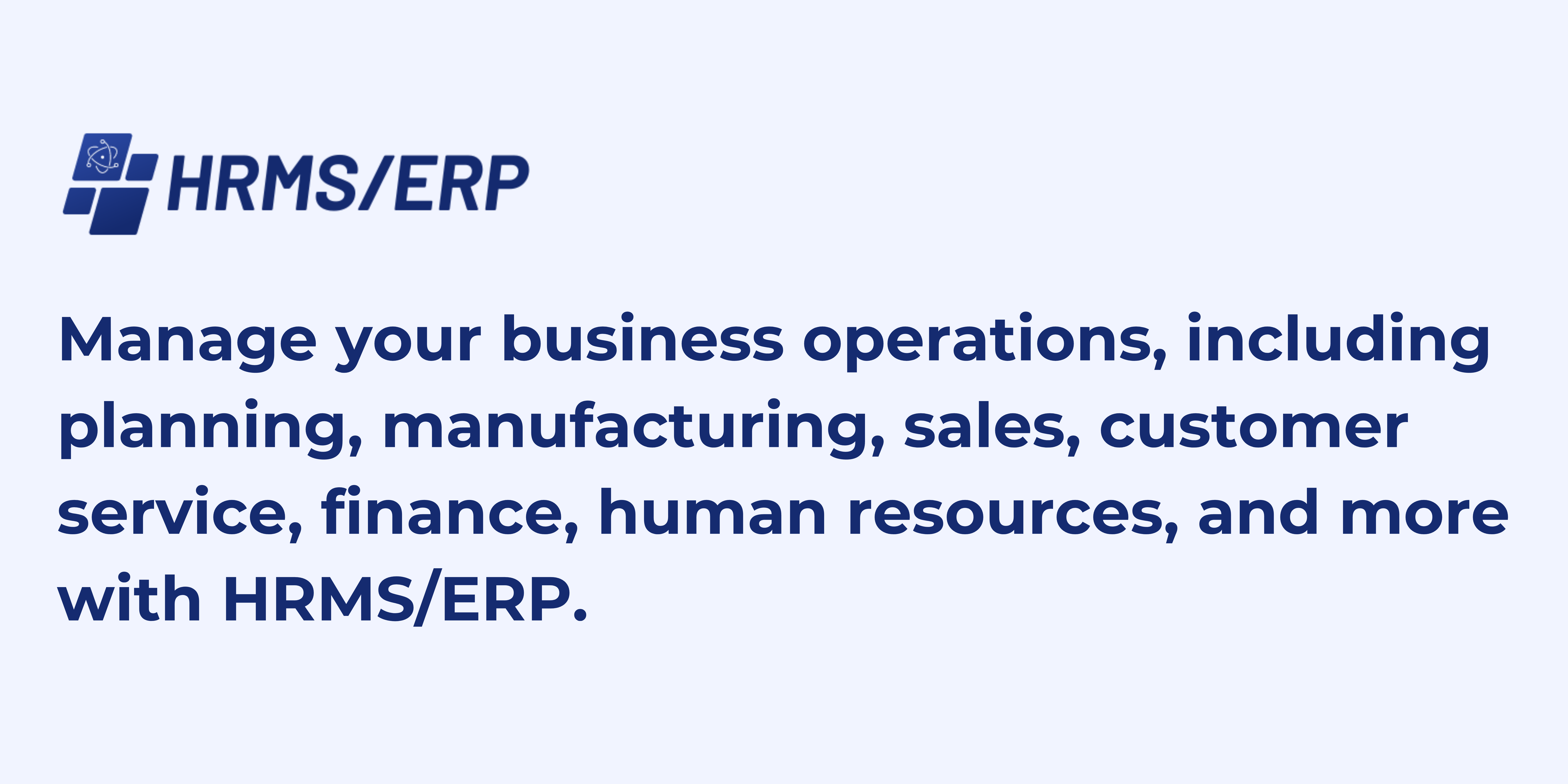 HRMS/ERP Banner